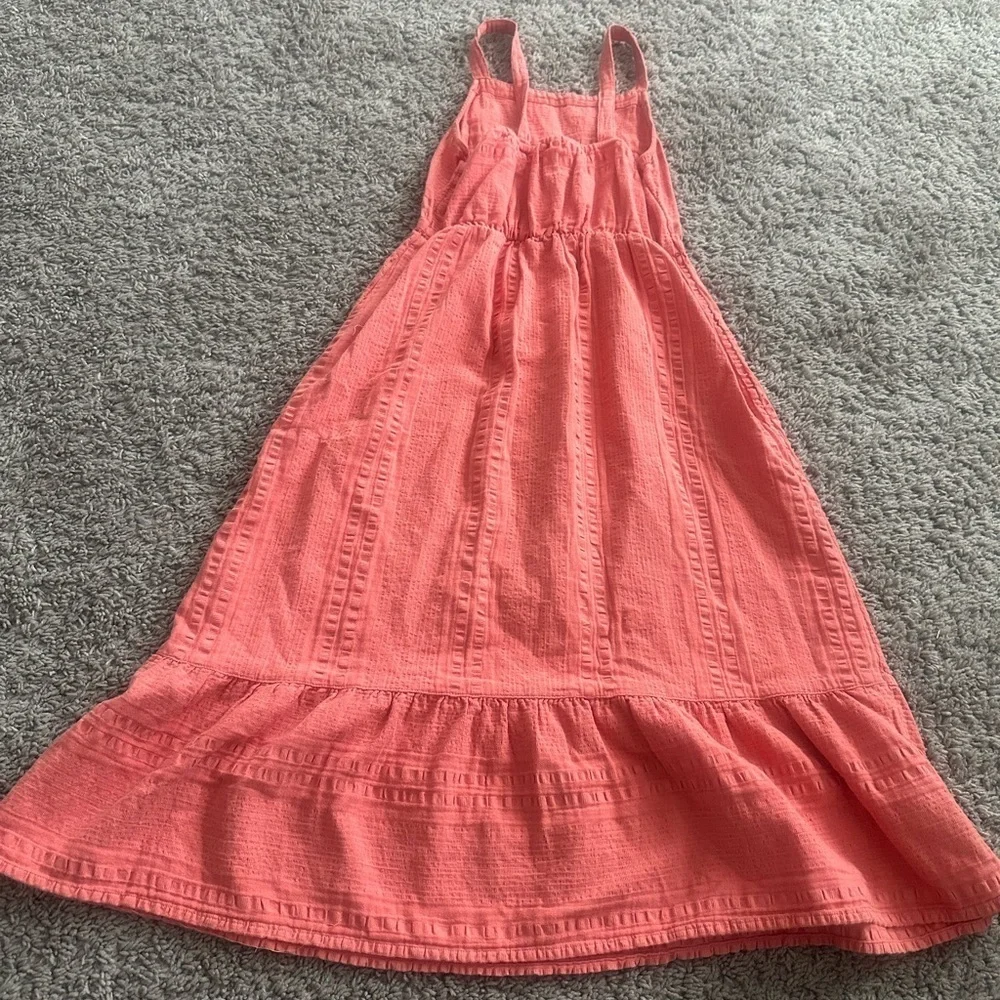 Charming Coral Kids Dress
